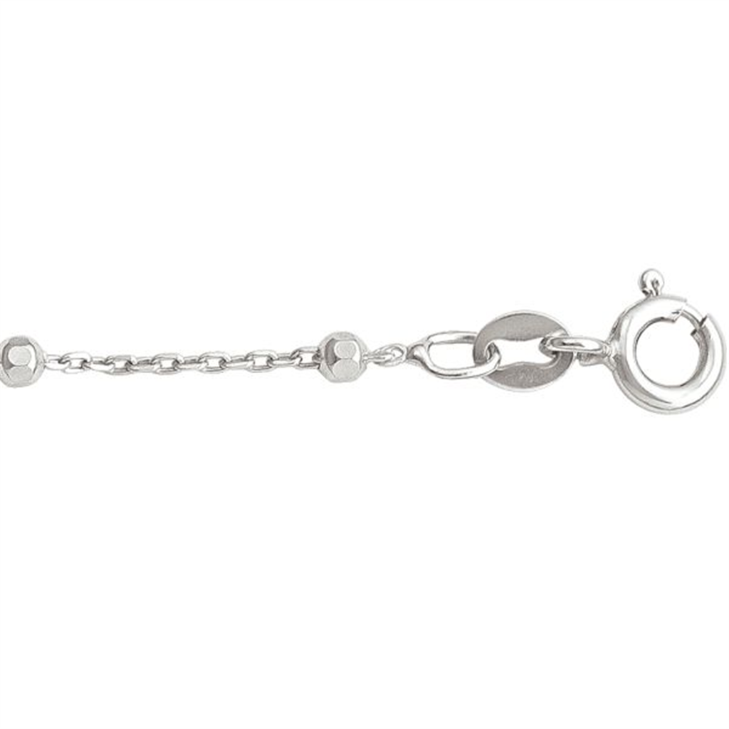 Silver Bead Chain - 18 Inches