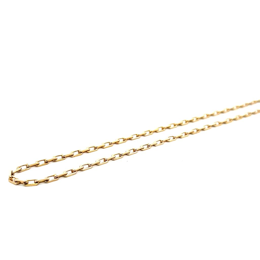 Rectangular Cable Chain - 24 Inches
