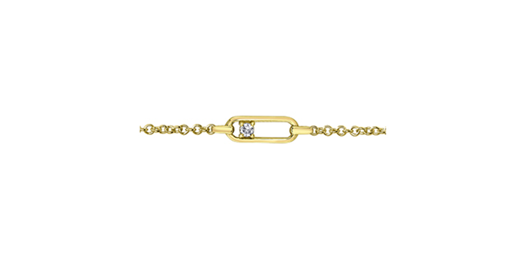 Canadian Gold & Diamond Bracelet