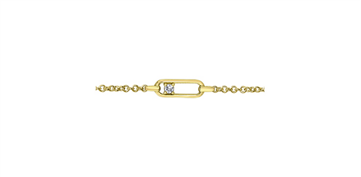 Canadian Gold & Diamond Bracelet