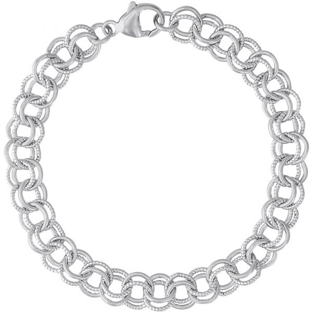 Sterling Silver Charm Bracelet