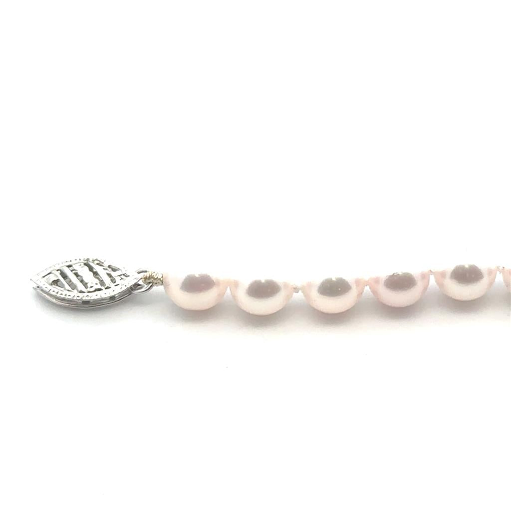 Akoya Pearl Necklace - 6.5-7 mm