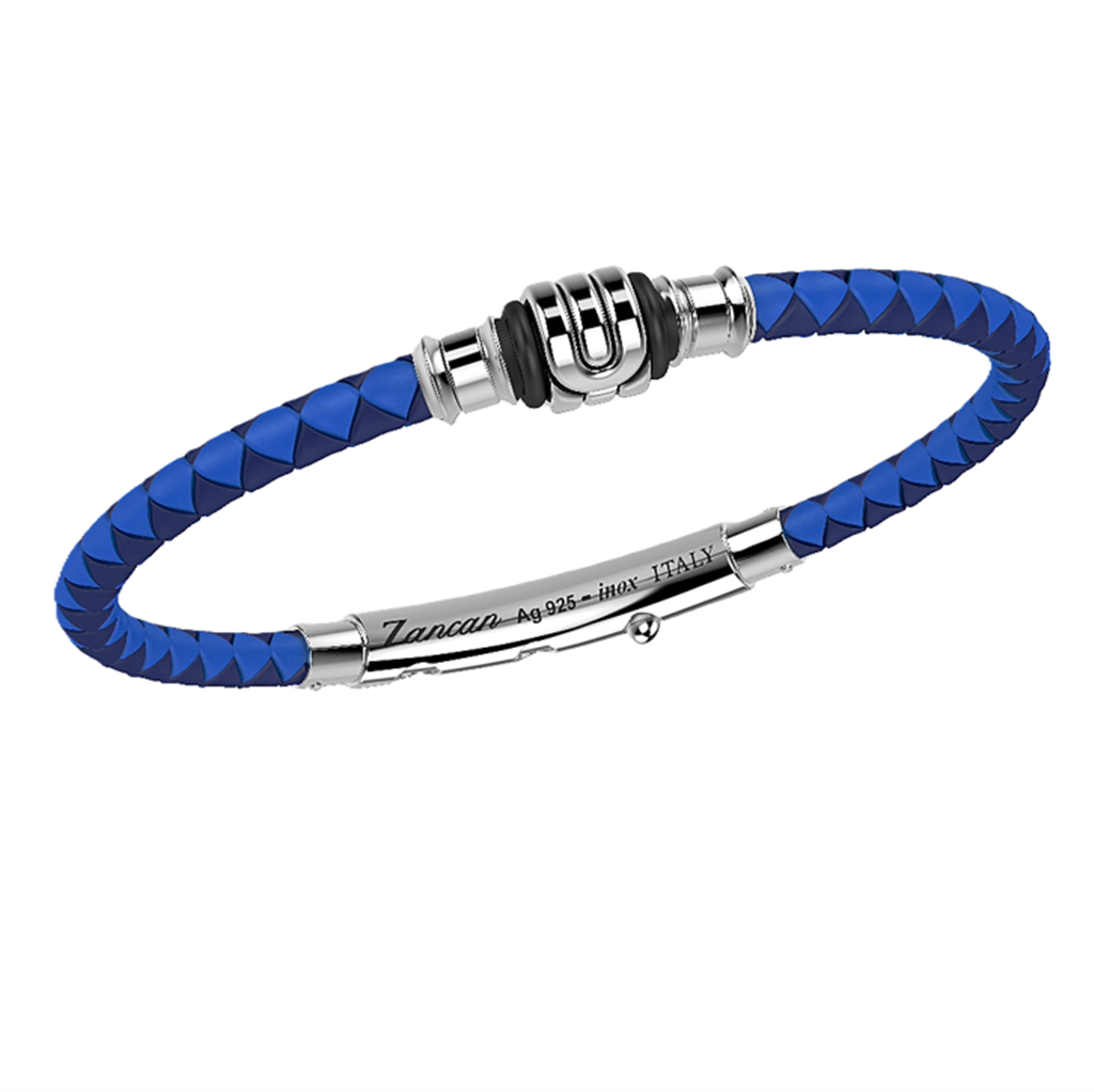 Blue Silicone Bracelet
