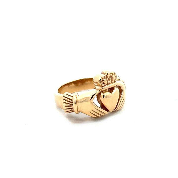 18K Gold Claddagh Ring