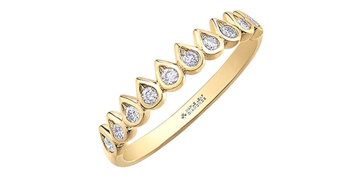Eternal Flames Wedding Band by Maple Leaf Diamonds