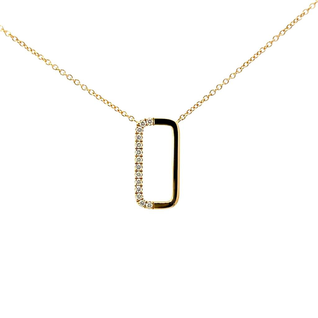 Open Rectangular Pendant