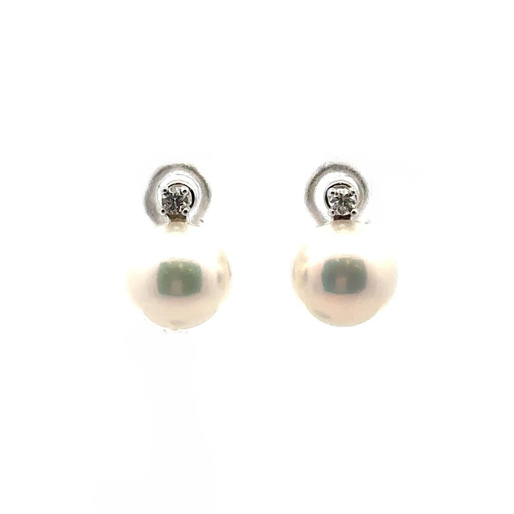 Diamond & Pearl Studs