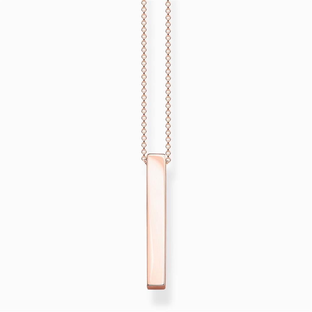 Rose Gold Plated Pendant and Chain
