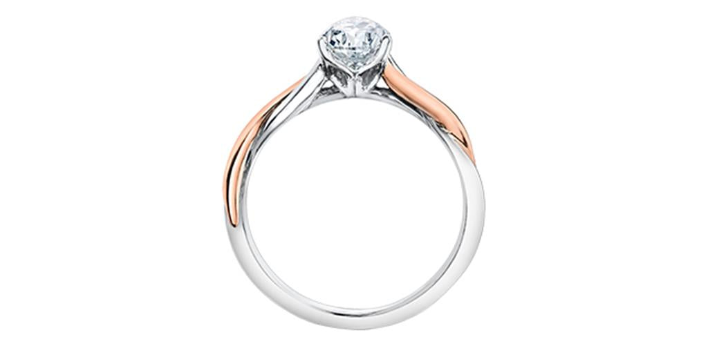 Maple Leaf Diamonds Engagement Ring