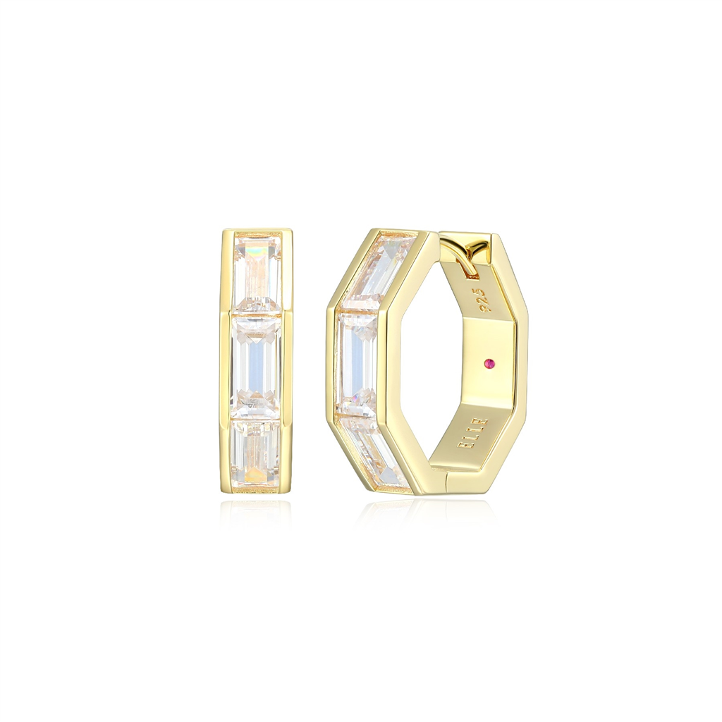 "Baguette" Earrings by Elle