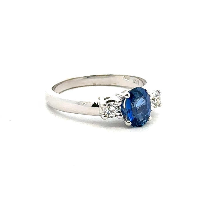 Sapphire & Diamond Ring