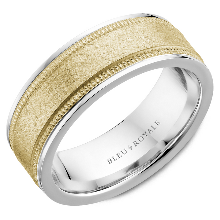 Two-Tone Wedding Band