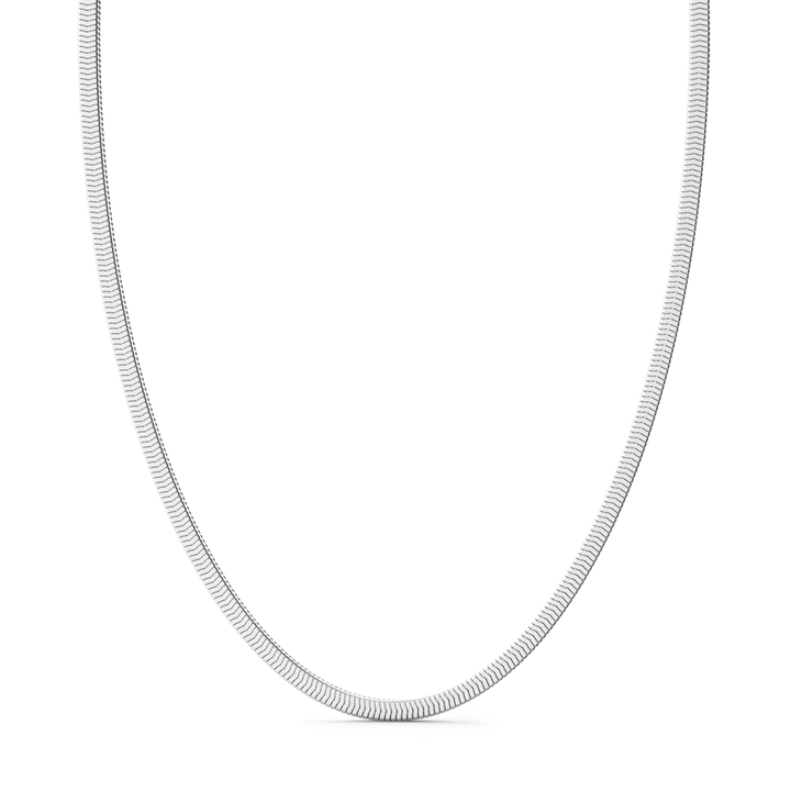 Silver Foxtail Chain - 23.5 Inches