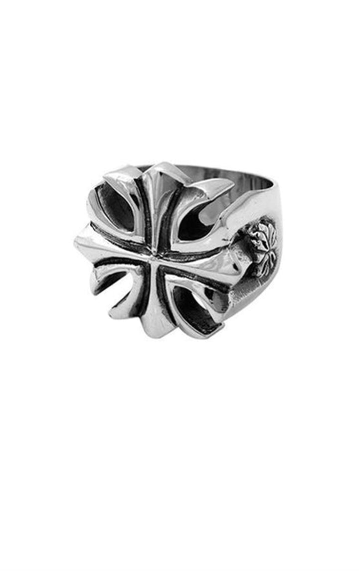 Sterling Silver Gothic Cross Ring