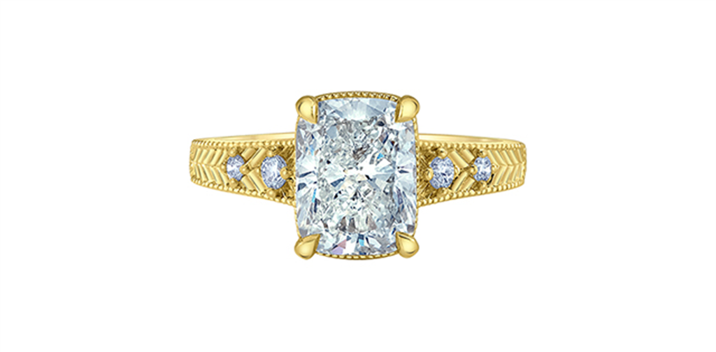 Cushion Cut Engagement Ring