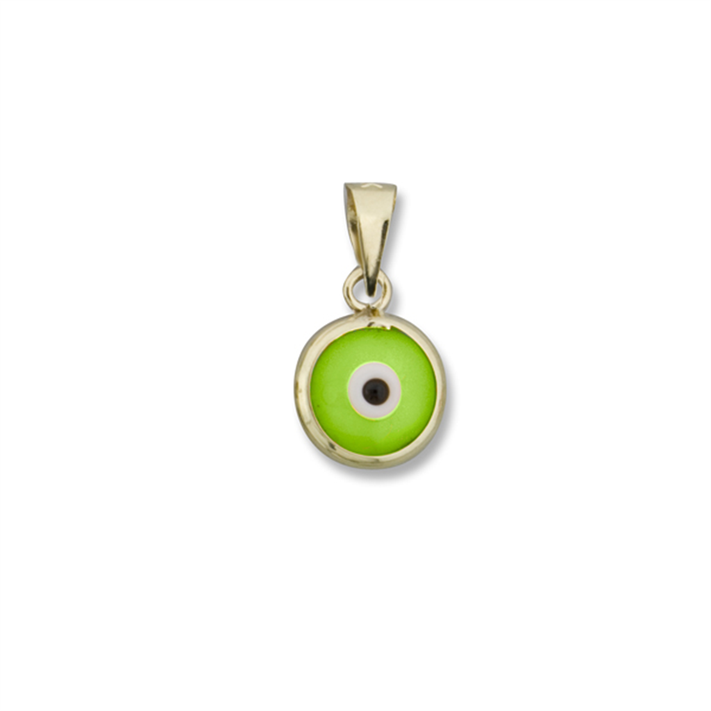 Evil Eye Pendant - Green
