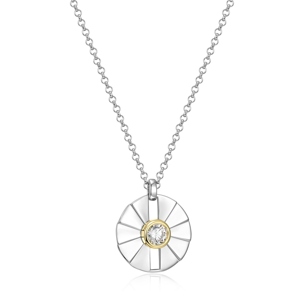 "Pleat" Pendant by Elle