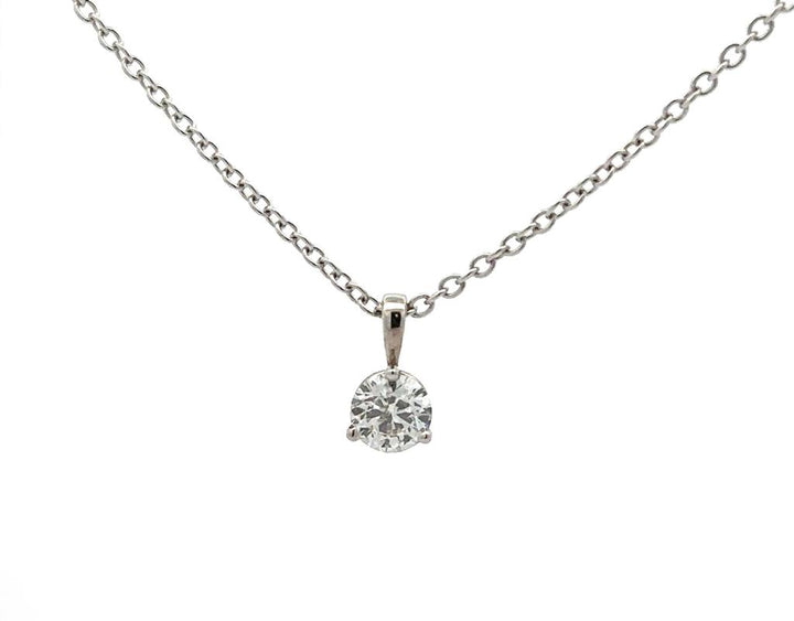White Gold Diamond Pendant