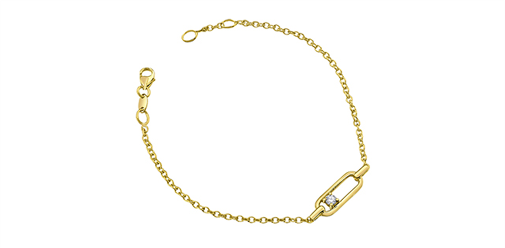 Canadian Gold & Diamond Bracelet