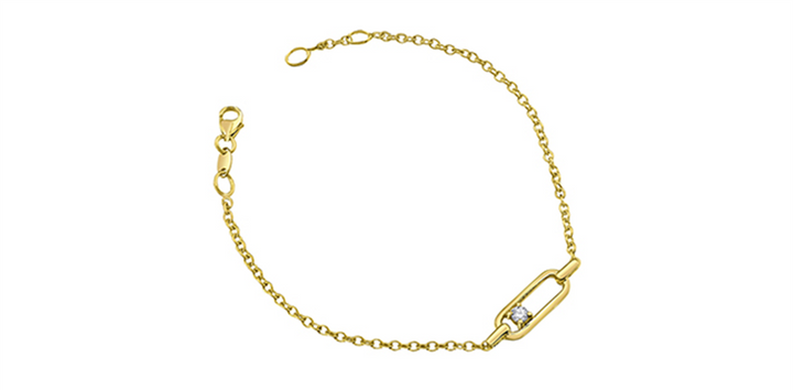 Canadian Gold & Diamond Bracelet