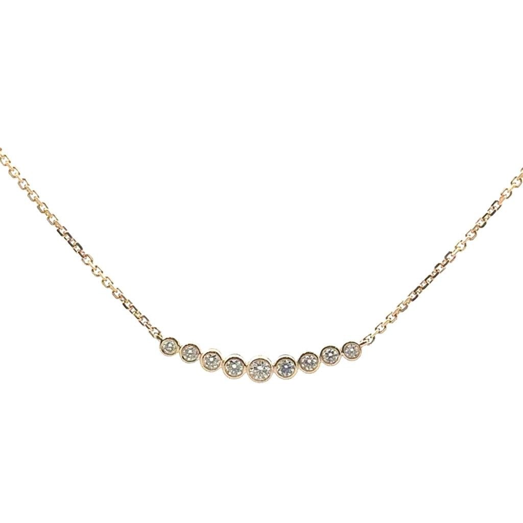 Bezel-Set Diamond Pendant - Davidson's Jewellers