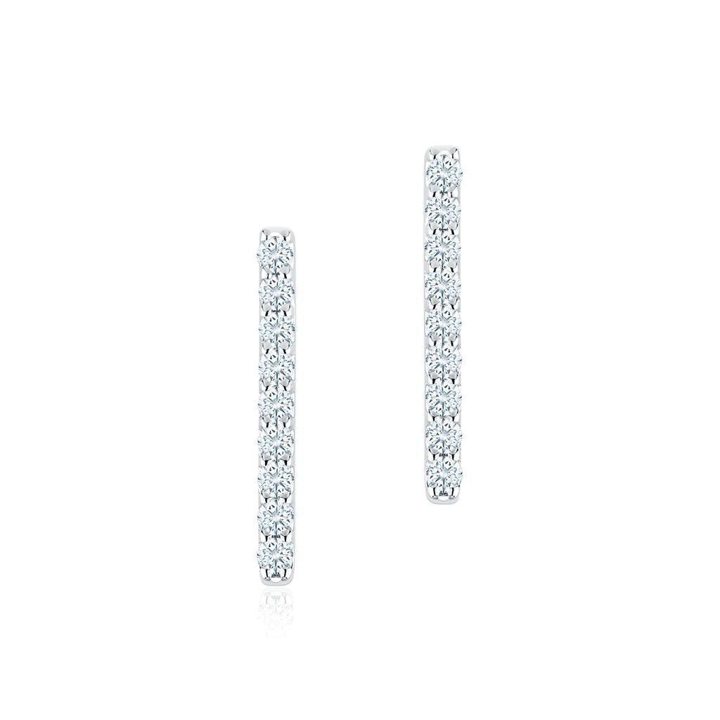 Birks Rosée du Matin Diamond Bar Earrings - Davidson's Jewellers