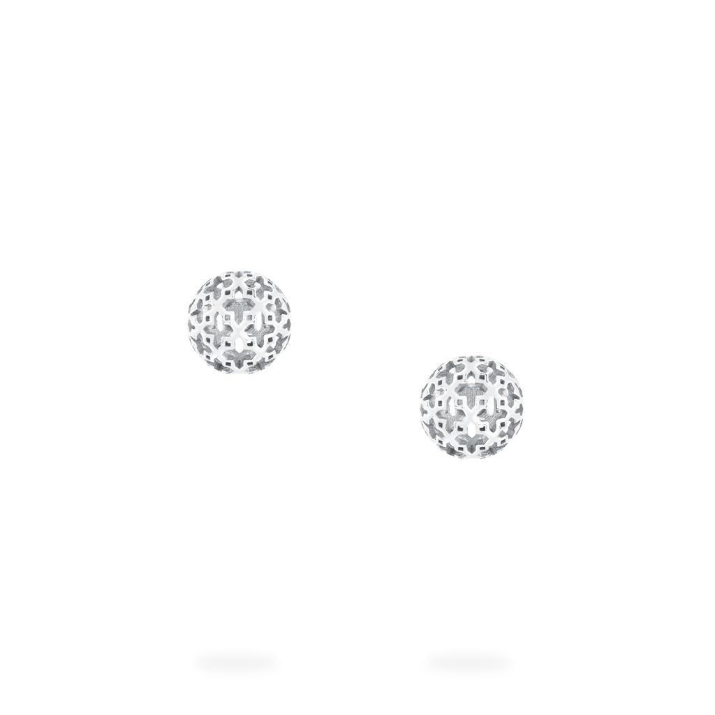 Birks Silver Muse Earrings - Davidson's Jewellers