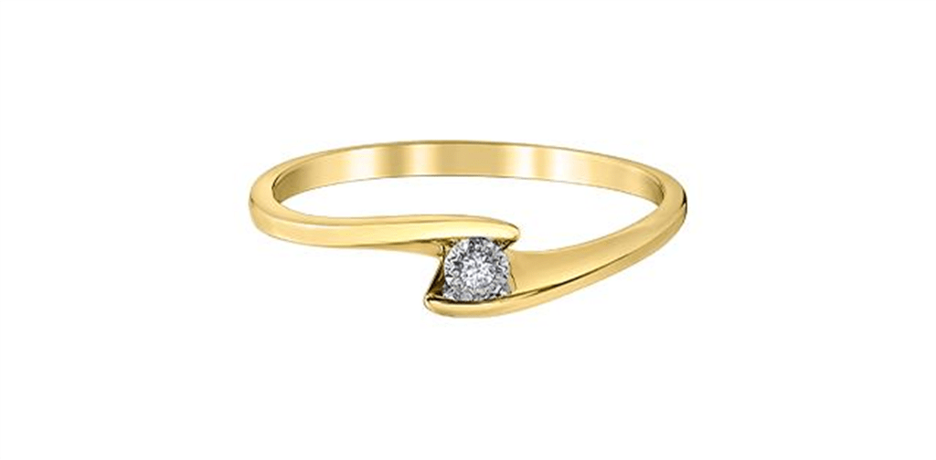 Bypass Diamond Ring - Davidson's Jewellers