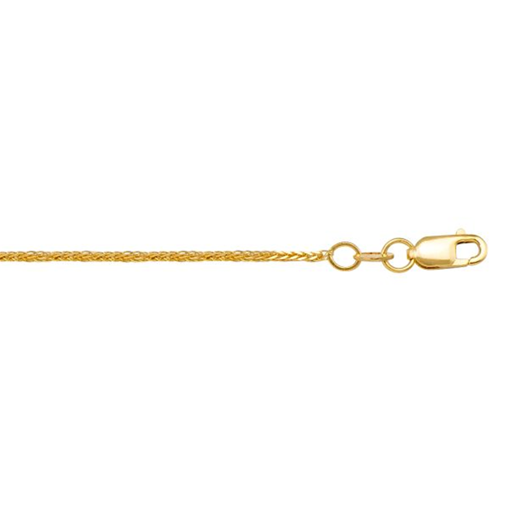 Gold Wheat Chain - 20 Inches
