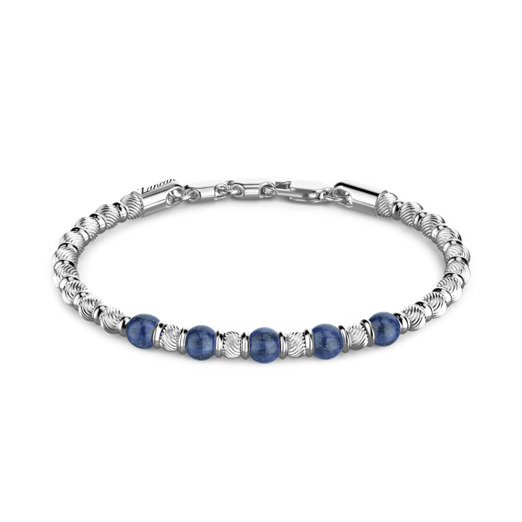 Silver & Lapis Bracelet