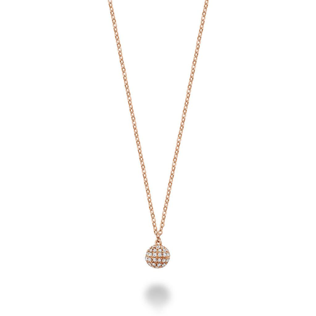 Mini Diamond Ball Pendant