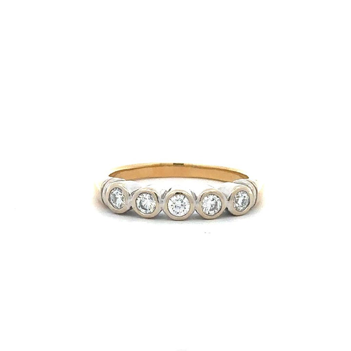 18K Gold & Diamond Ring
