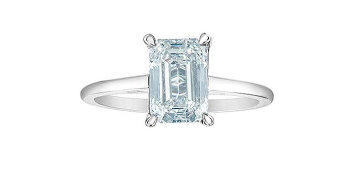 Emerald Cut Lab Grown Diamond