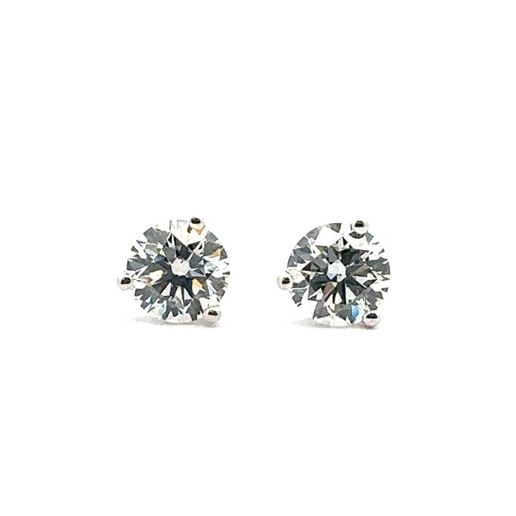 Canadian Diamond Studs - 1.27 ct - Davidson's Jewellers