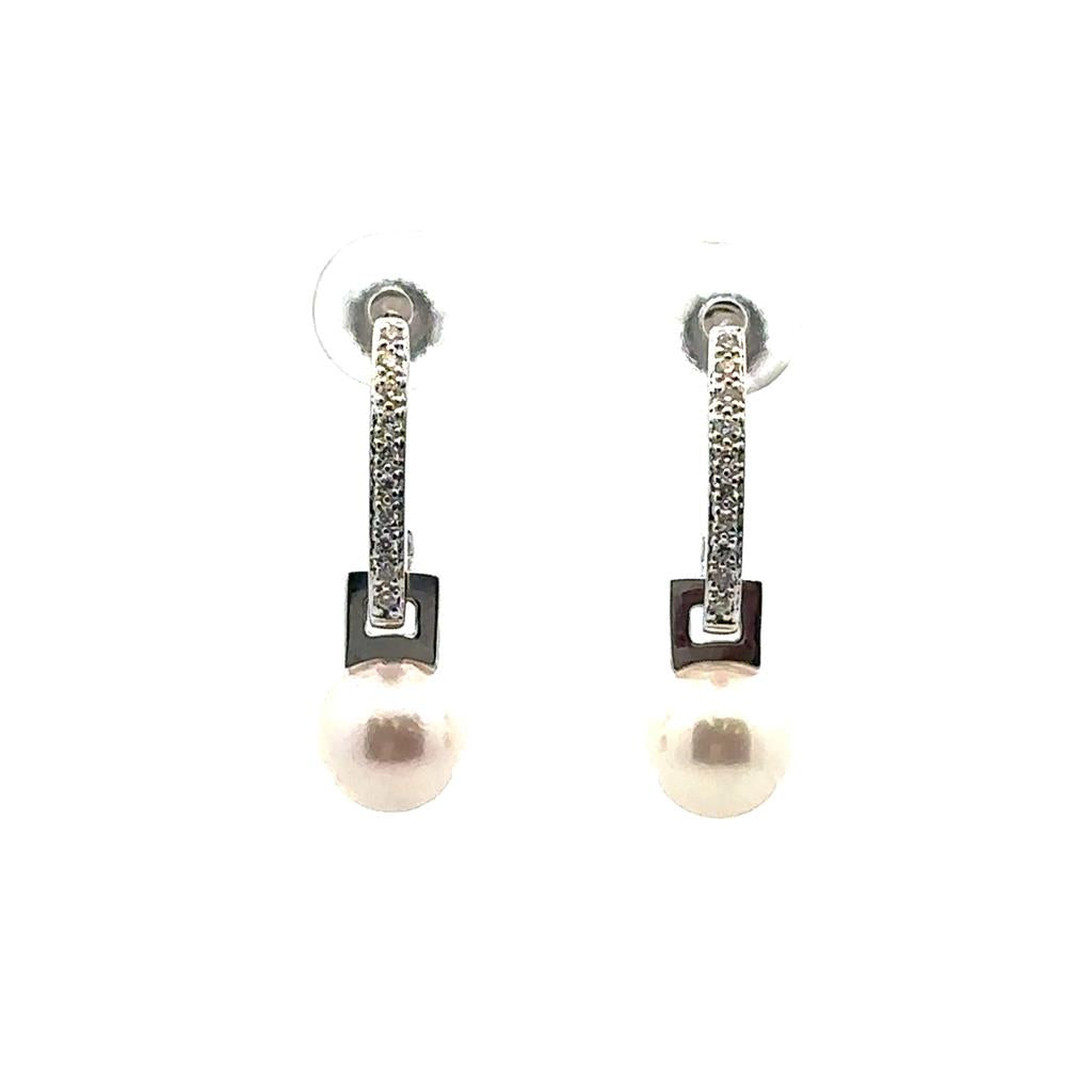Pearl & Diamond Drops