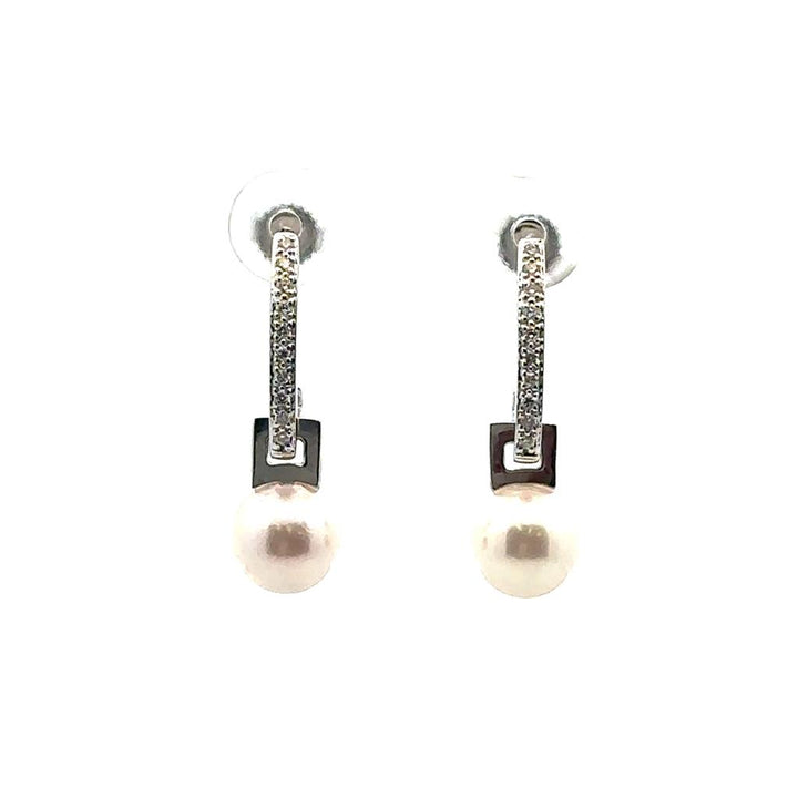Pearl & Diamond Drops