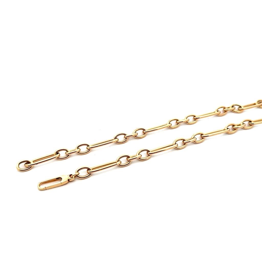 18K Yellow Gold Necklace - 18 Inches