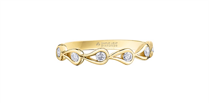 Canadian Gold & Diamond Ring