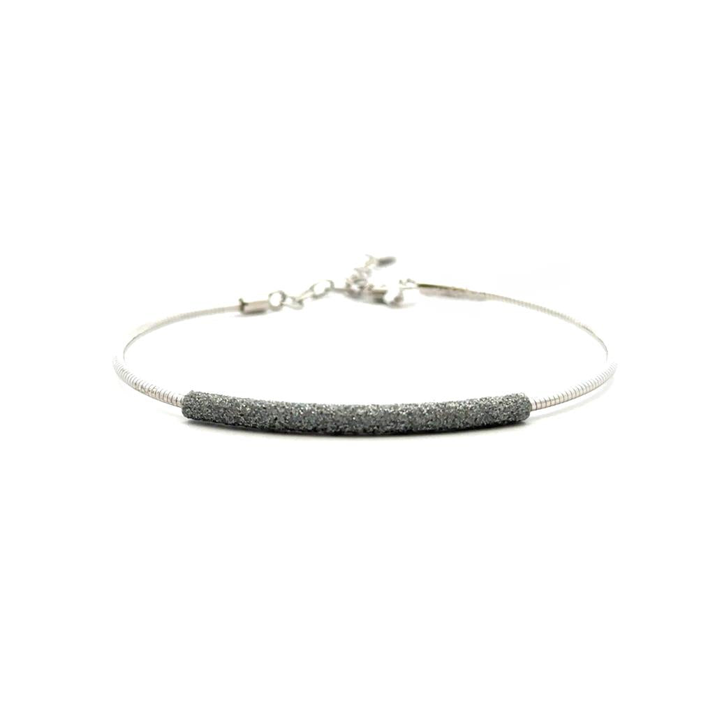 Silver Flexible Bangle