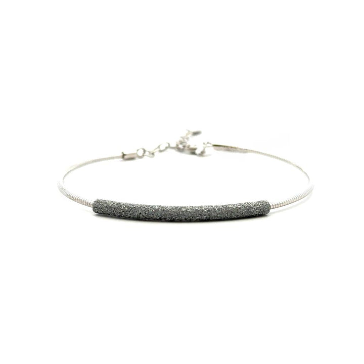 Silver Flexible Bangle