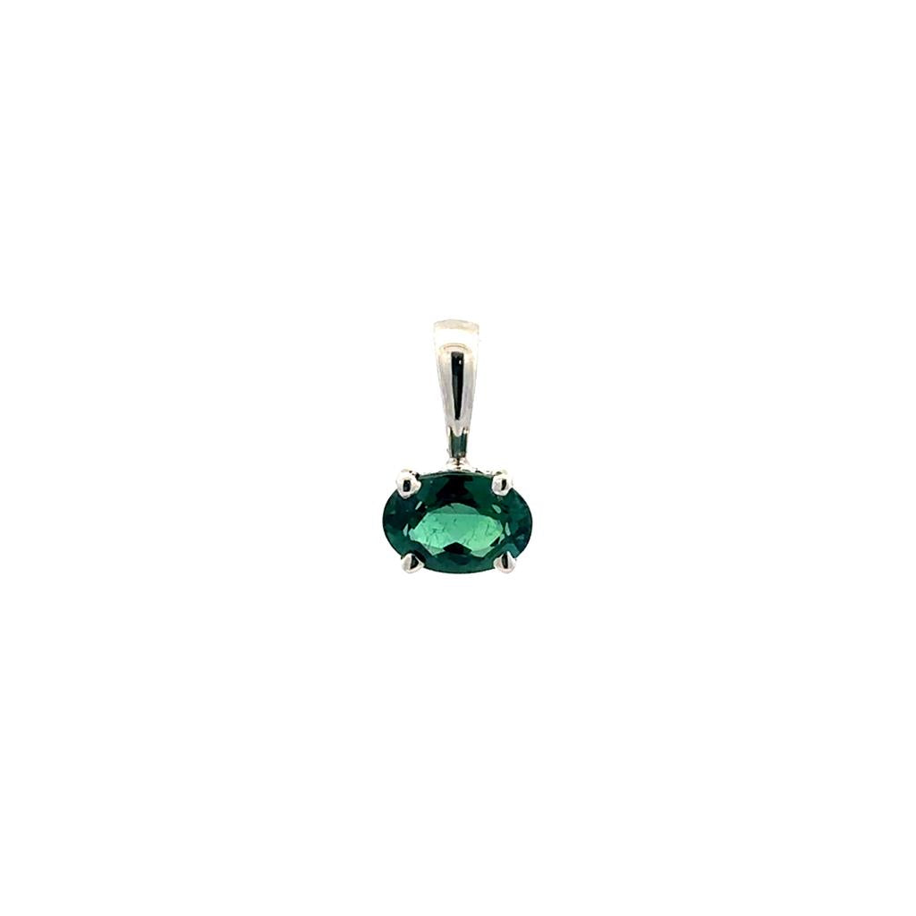 Green Tourmaline Pendant