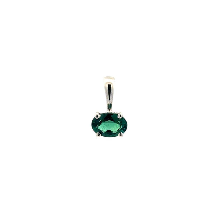 Green Tourmaline Pendant