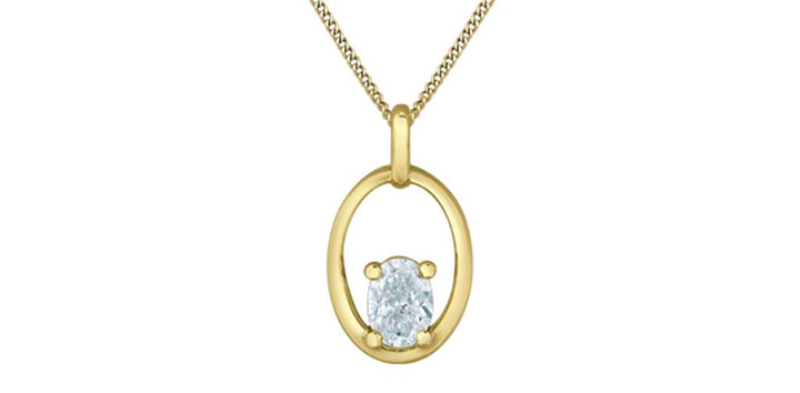 Lab Grown Diamond Pendant