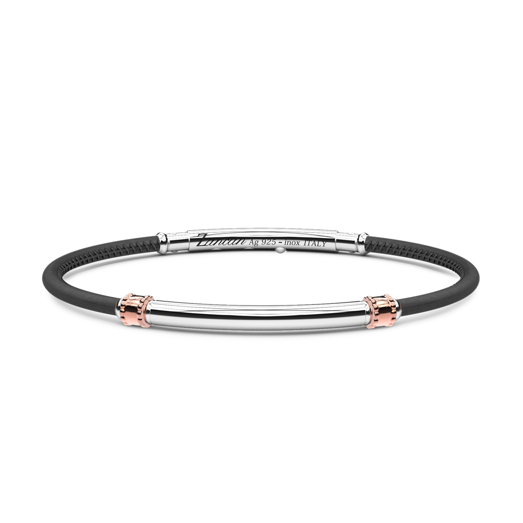 Black Leather Bracelet