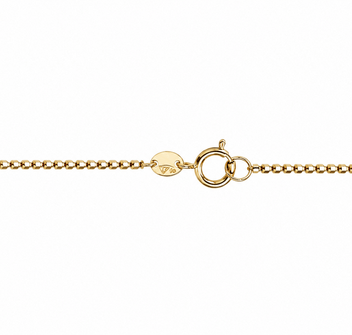 Diamond Cut Bead Necklace - 18 Inch - Davidson's Jewellers