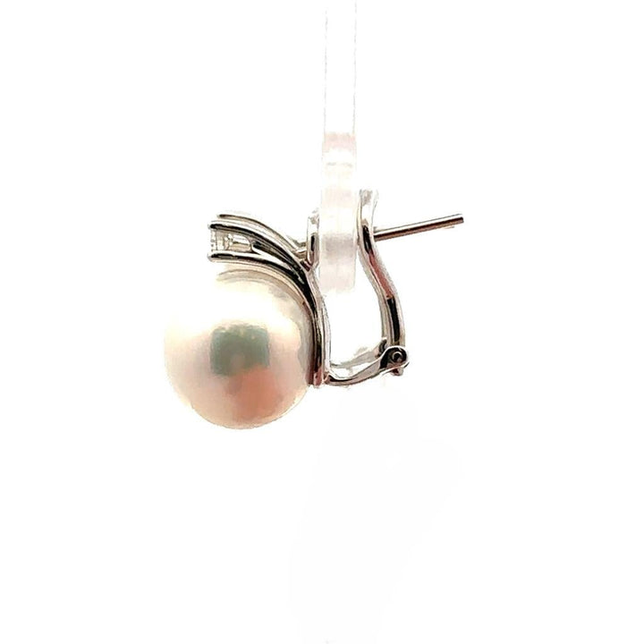 Diamond & Pearl Studs - Davidson's Jewellers