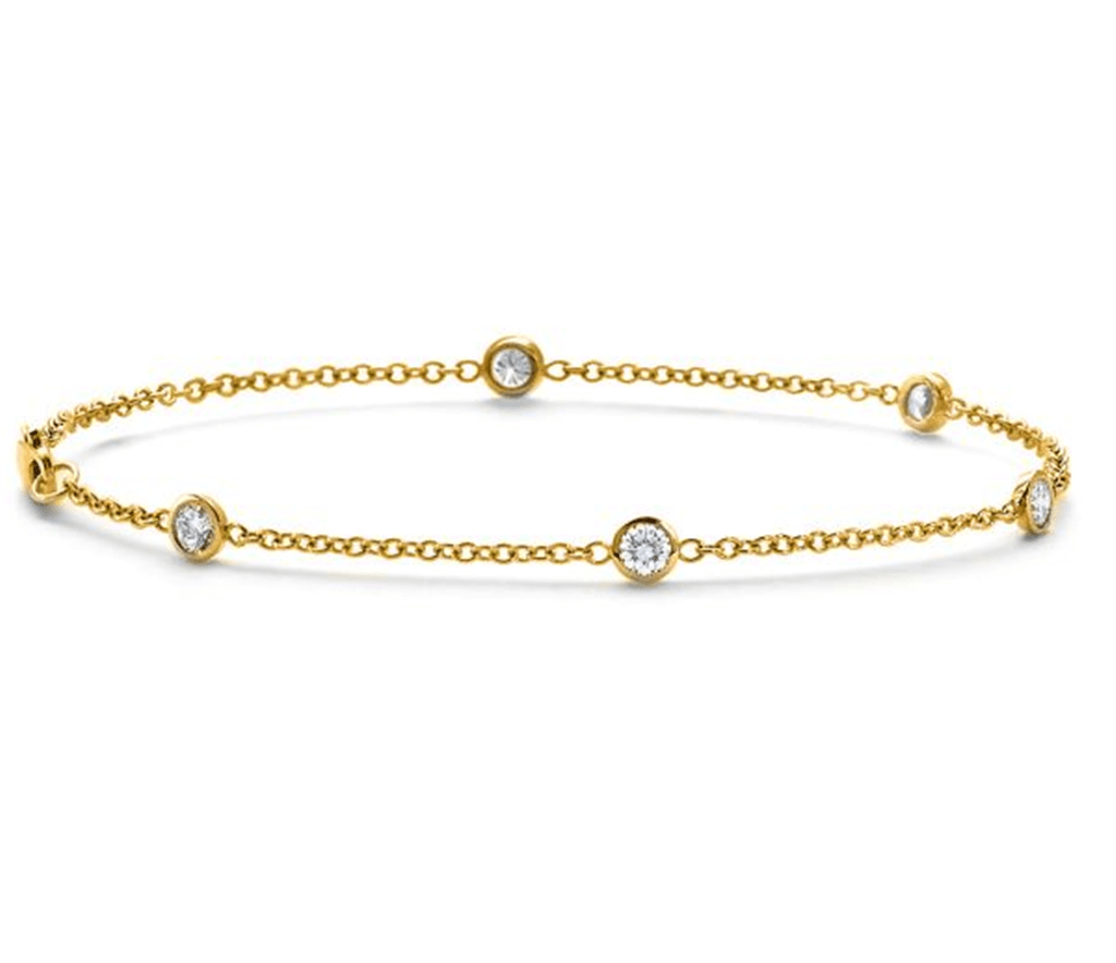 Diamond Station Bracelet - Davidson's Jewellers