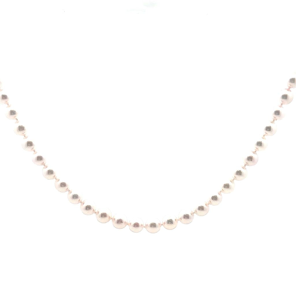 Akoya Pearl Necklace - 6.5-7 mm