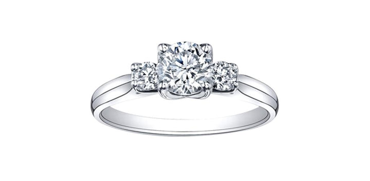 Eternal Flames Engagement Ring by Maple Leaf Diamonds