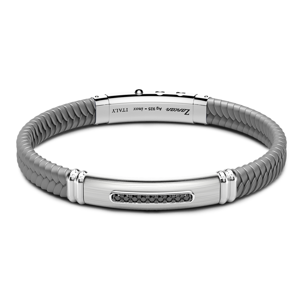 Silicone & Spinel Bracelet